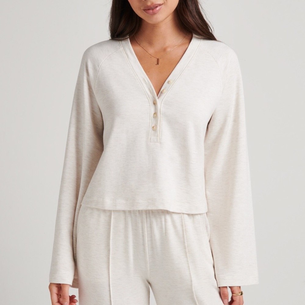 Travis Matthew Los Altos Cloud French Terry Top Size XS